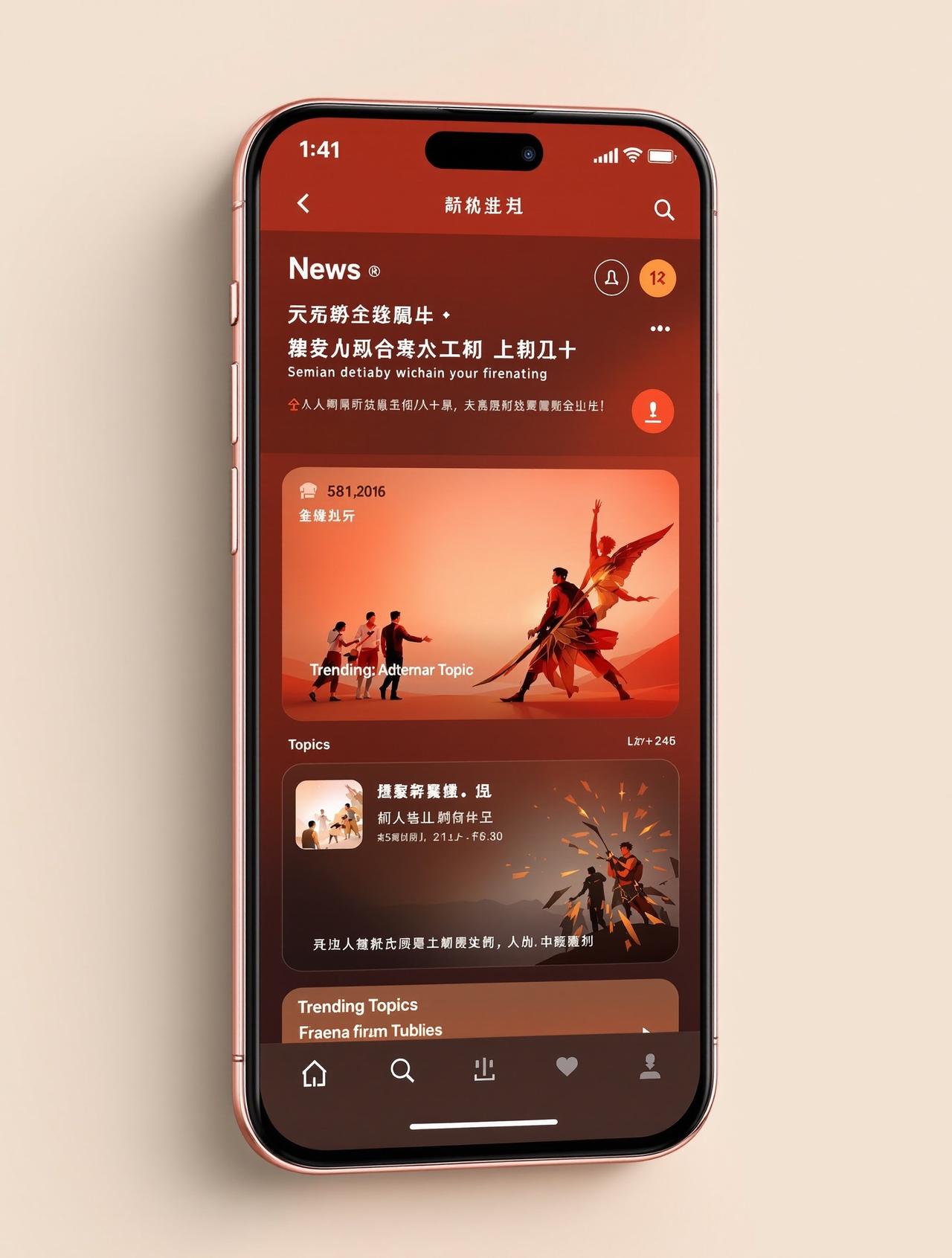 吃瓜网络APP - 娱乐资讯一手掌握 吃瓜网络APP界面展示